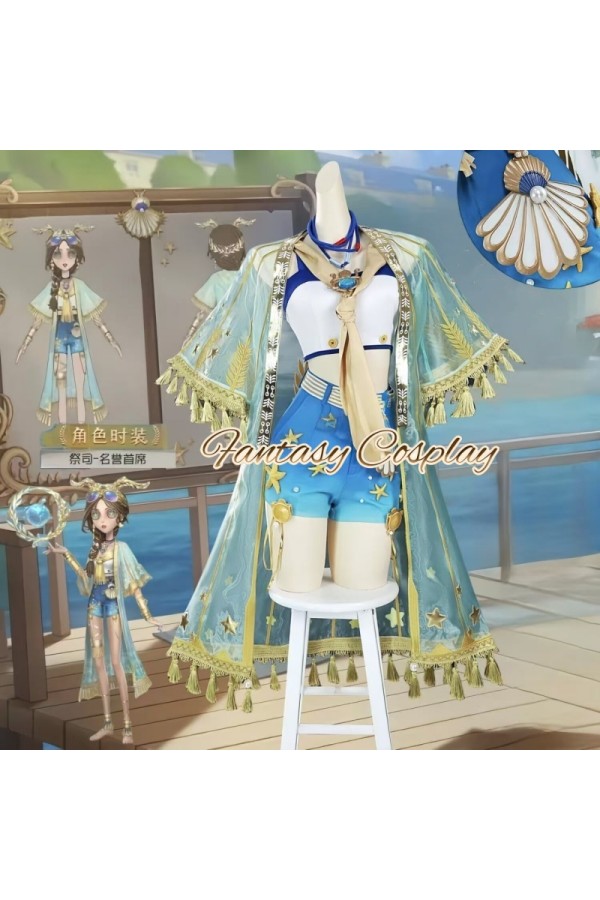 Identity V Priestess Fiona Gilman Honorary Chief Chairlady Cosplay Costume